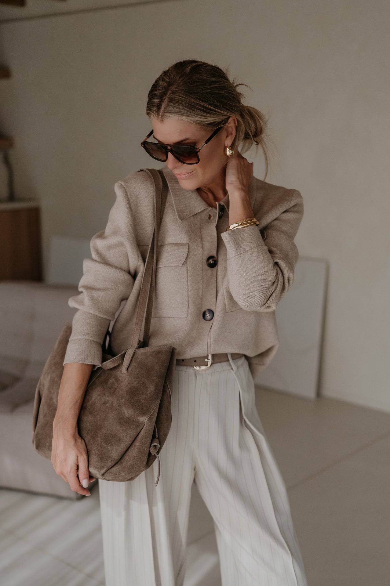 Insomma cardigan I Beige