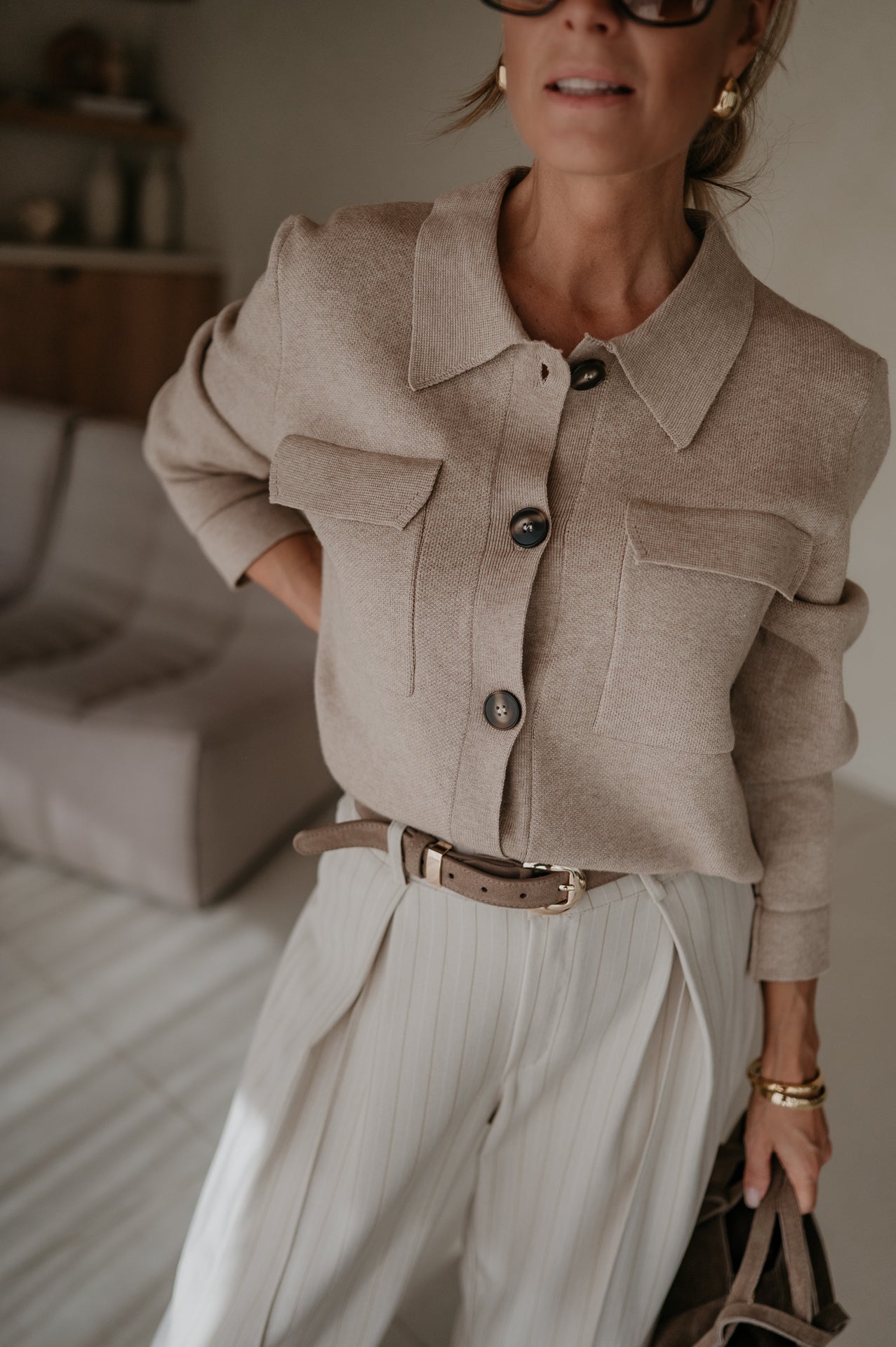 Insomma cardigan I Beige