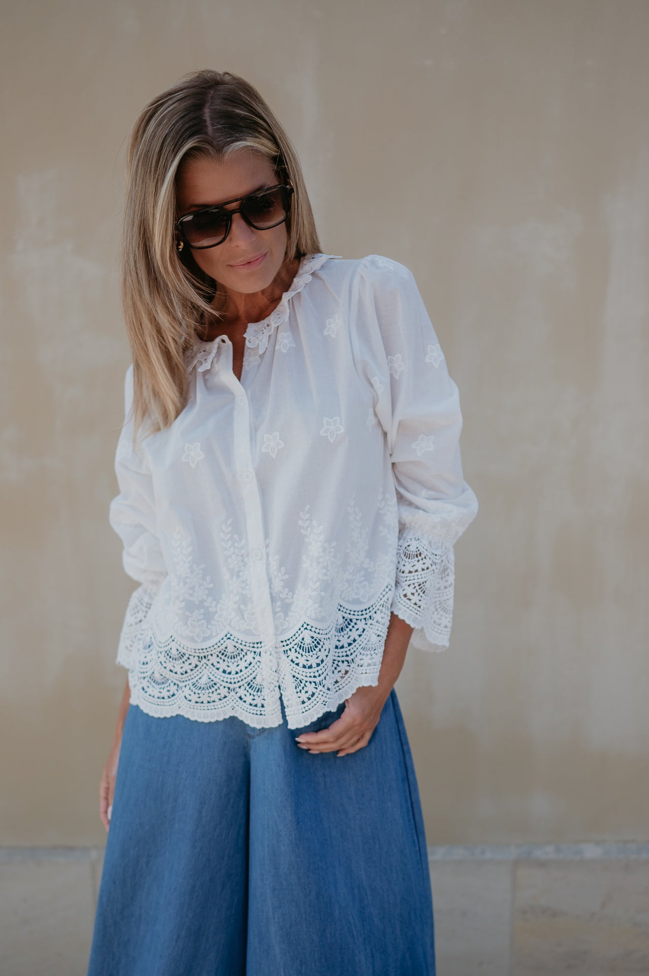 Sciogli blouse I White
