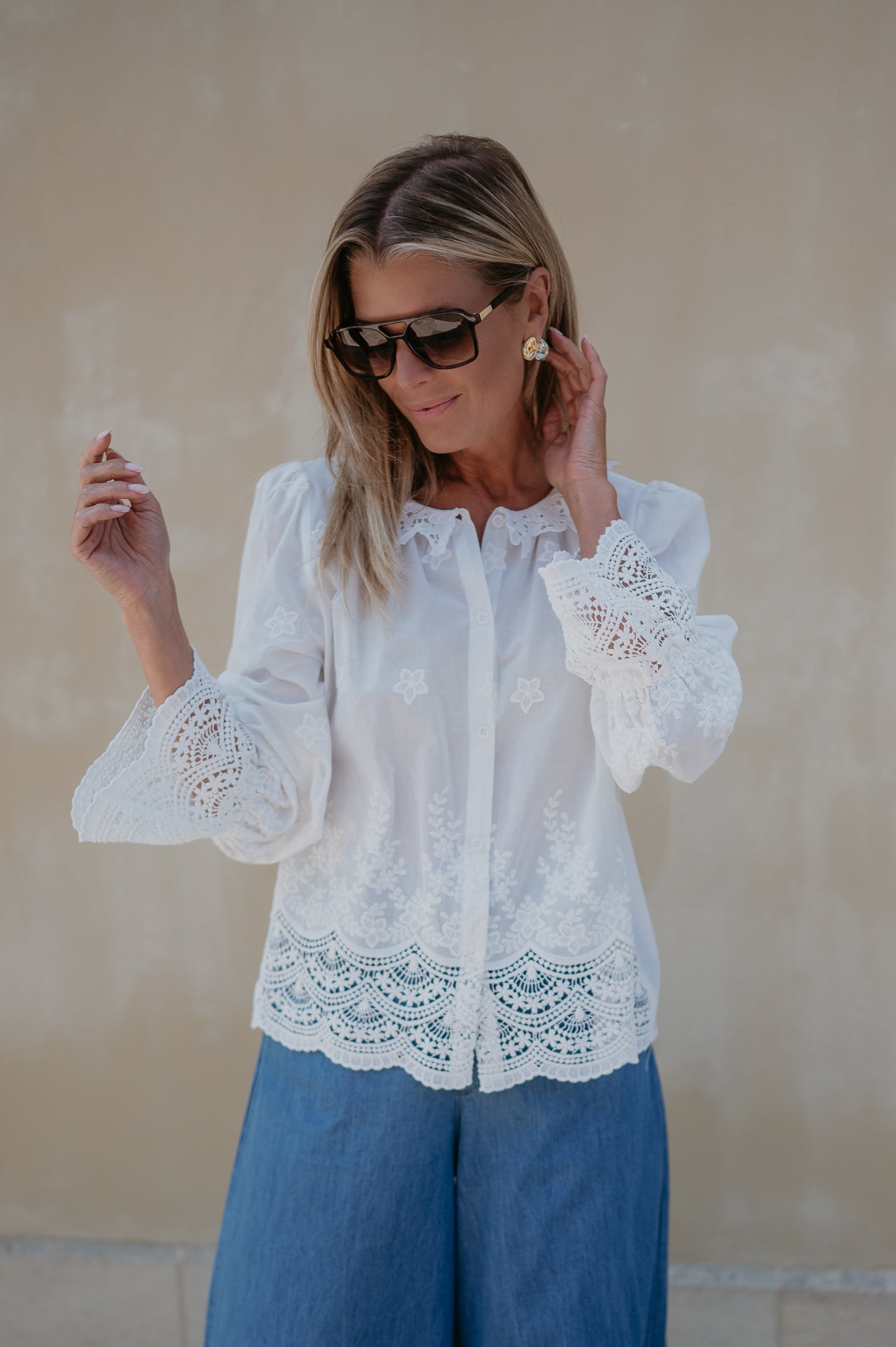 Sciogli blouse I White