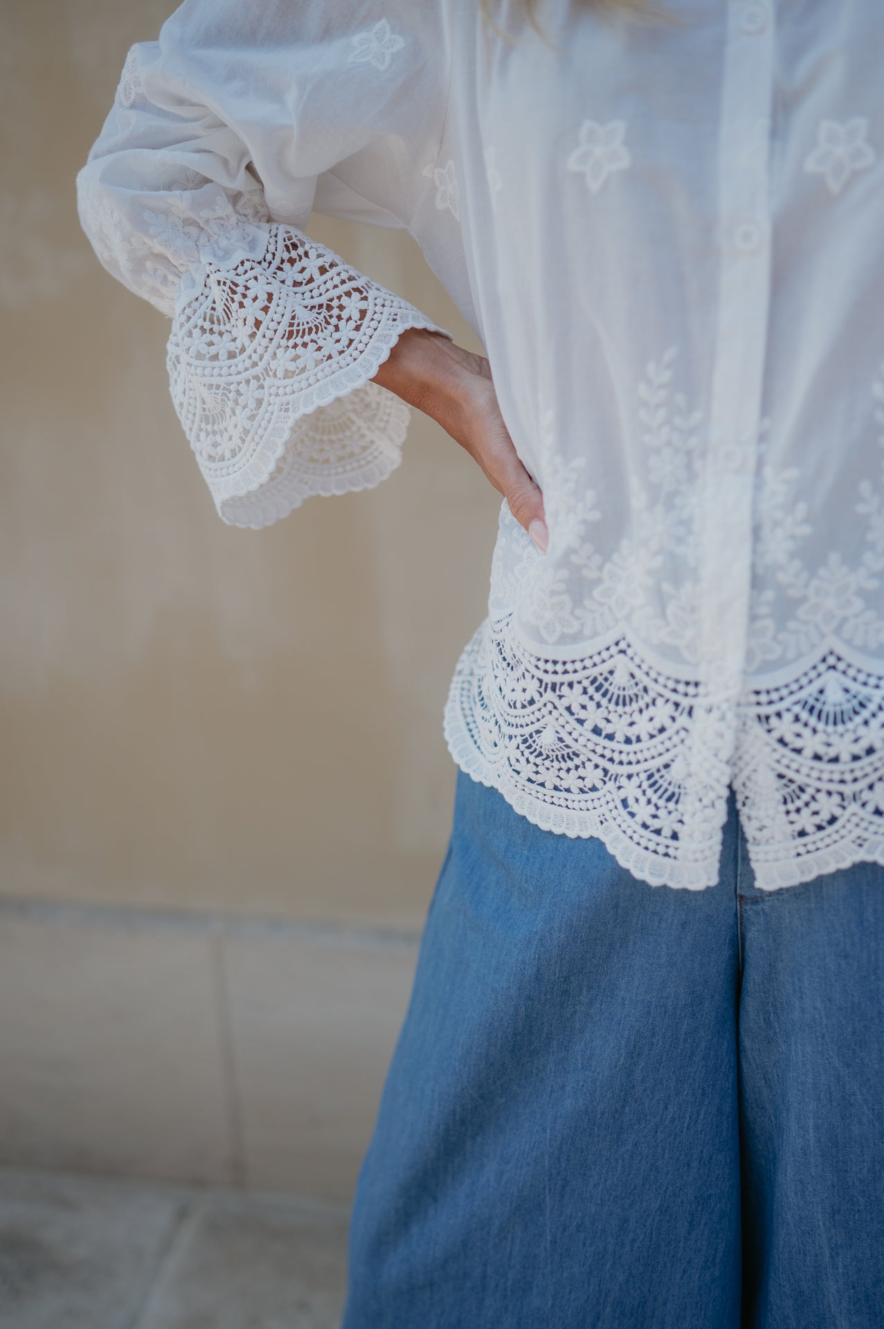 Sciogli blouse I White