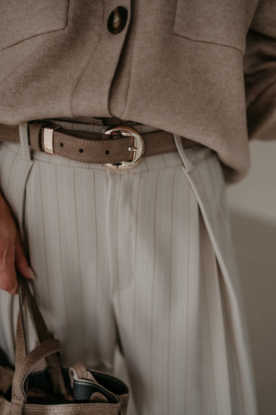 Barile belt I Taupe