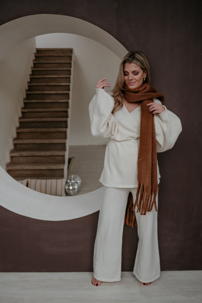 Odine scarf I Camel