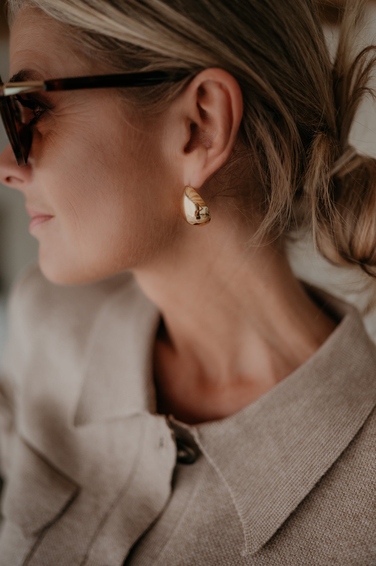 Esca earrings I Gold