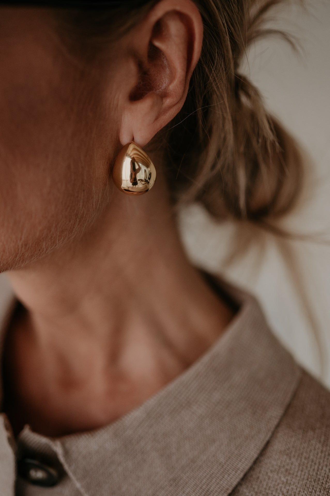 Esca earrings I Gold