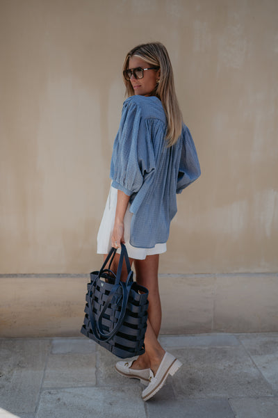 Scarno blouse I Blue