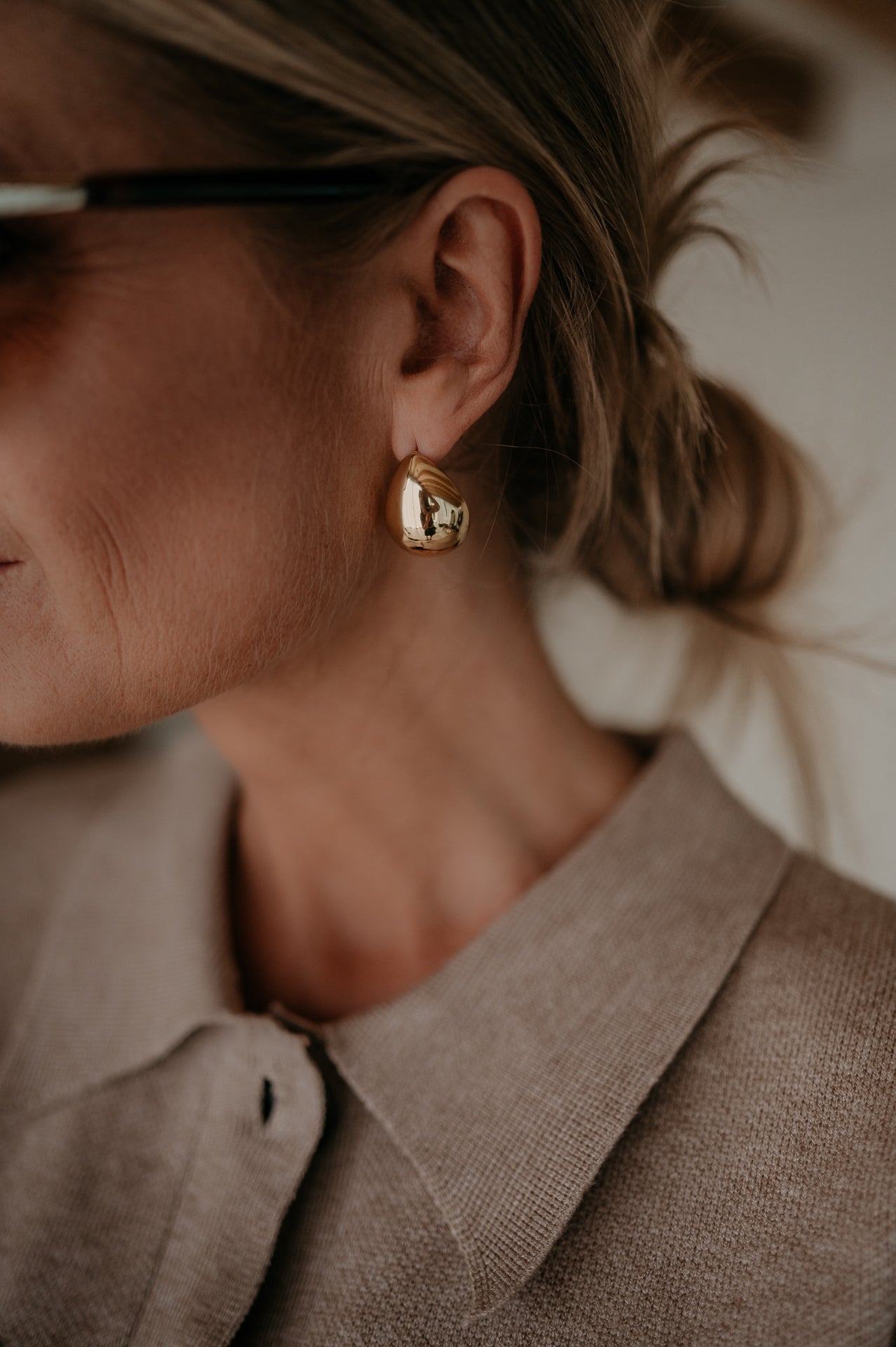 Esca earrings I Gold
