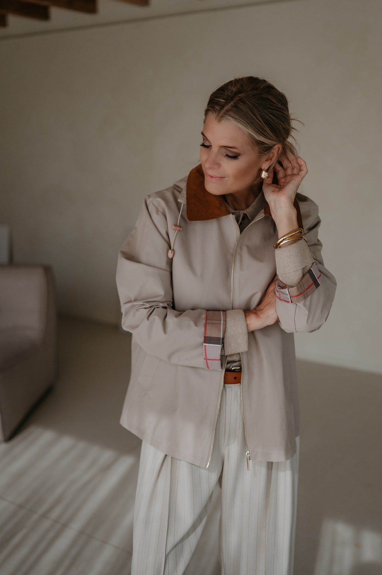 Mestolo jacket I Beige