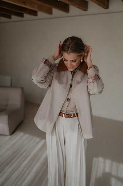 Mestolo jacket I Beige