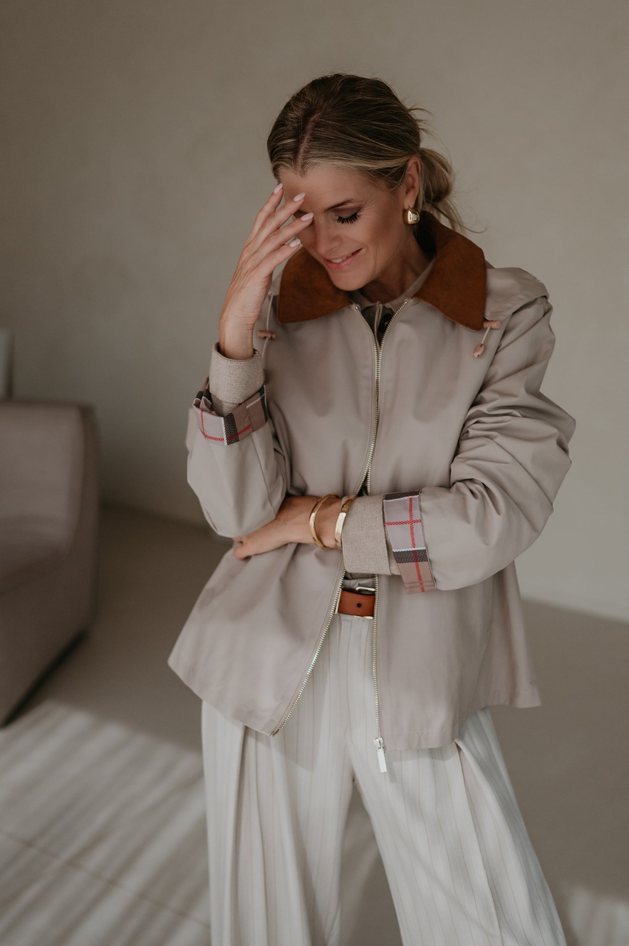 Mestolo jacket I Beige