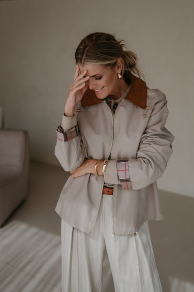 Mestolo jacket I Beige