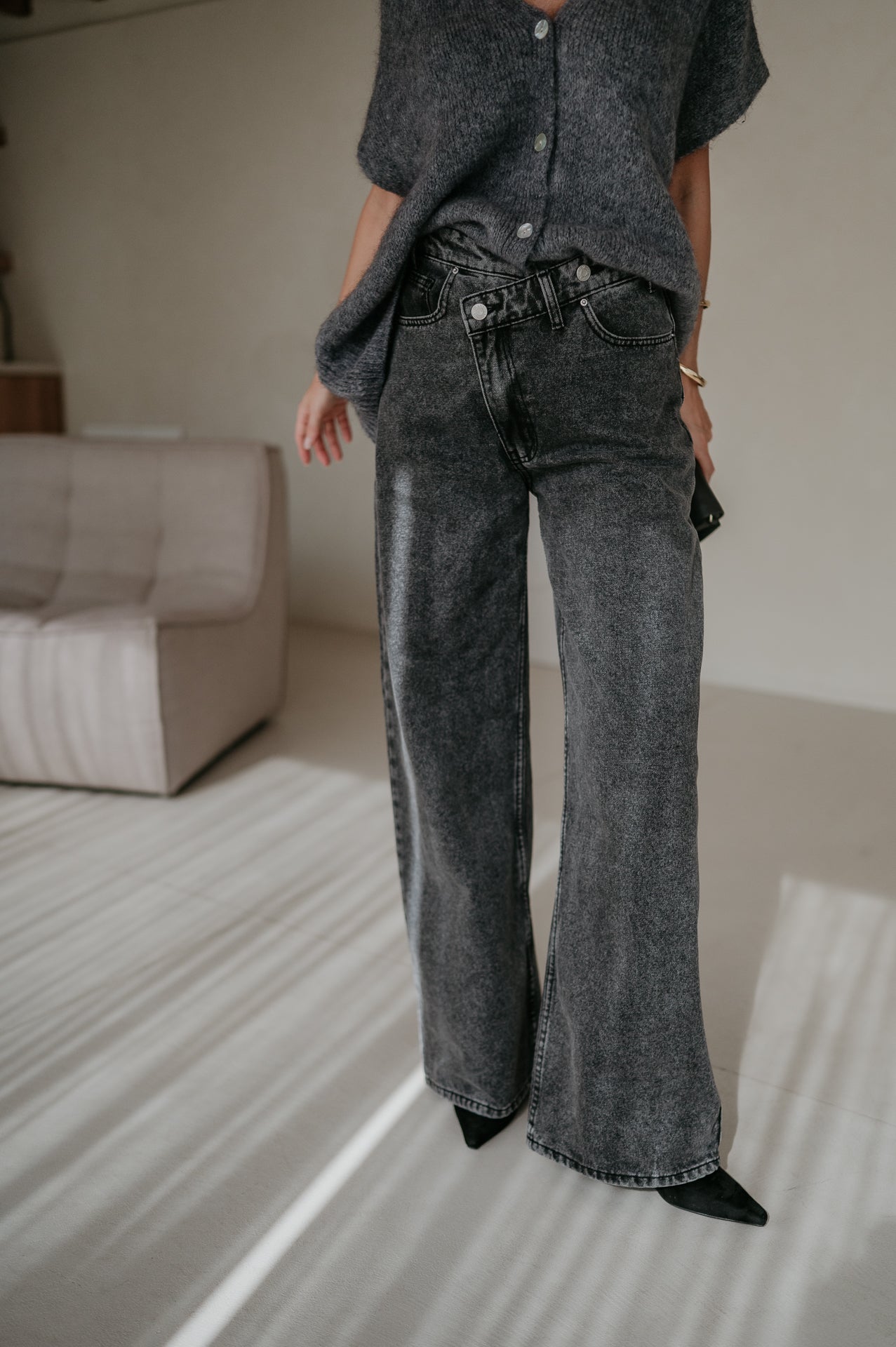 Burrone jeans I Dark Grey