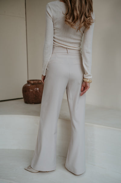 Vacuita trousers I Beige