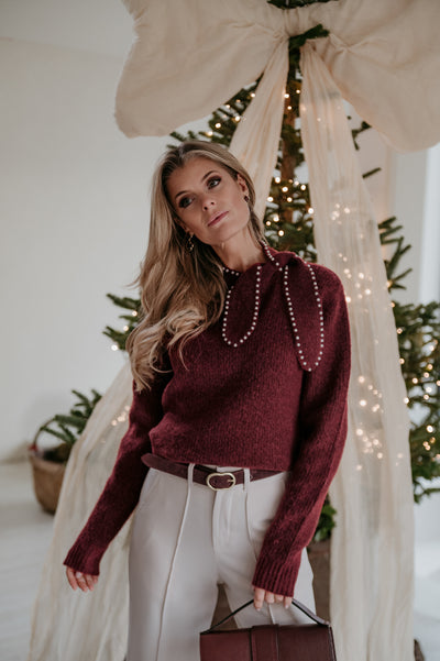 Madena knit I Bordeaux