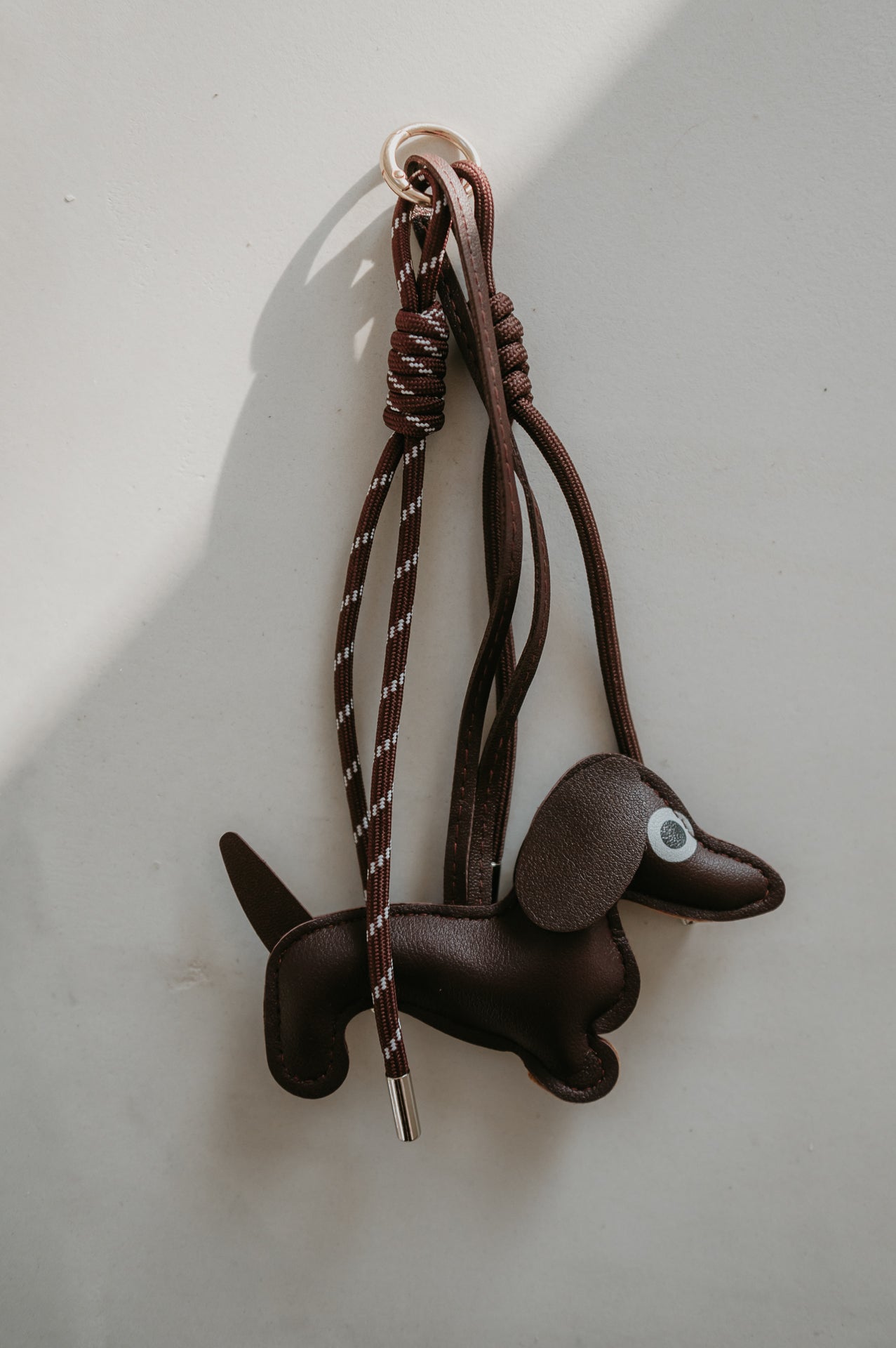 Hedere keychain I Chocolate Brown
