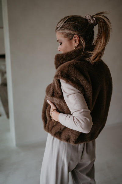 Ciale gilet I Taupe