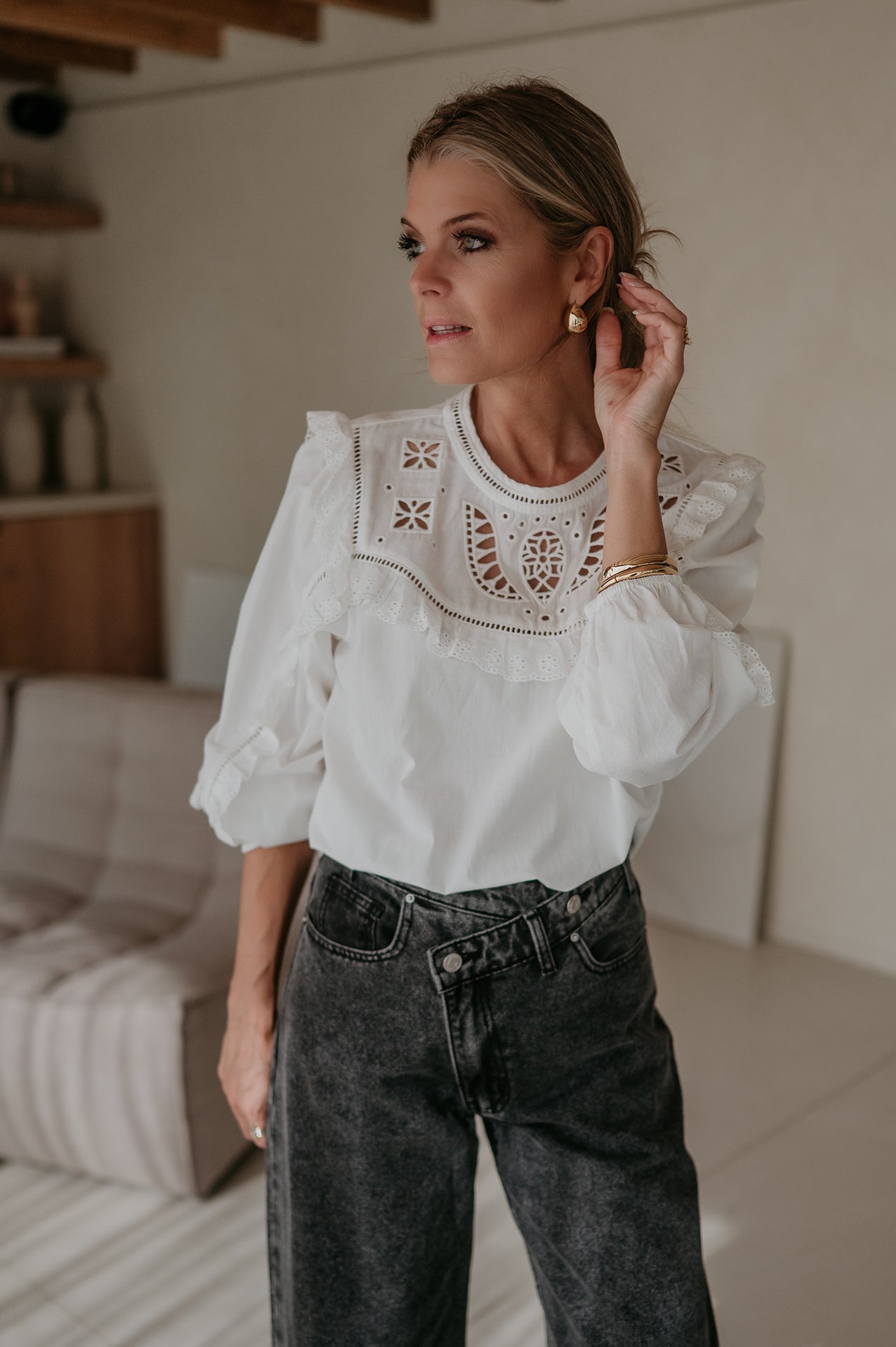 Cuculo blouse I White