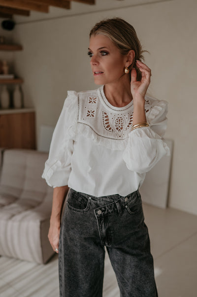 Cuculo blouse I White