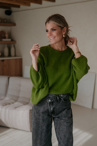 Frana knit I Olive