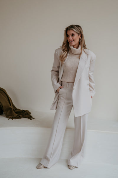 Rabbrivo blazer I Beige