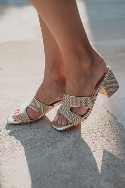 Tropio heels I Gold