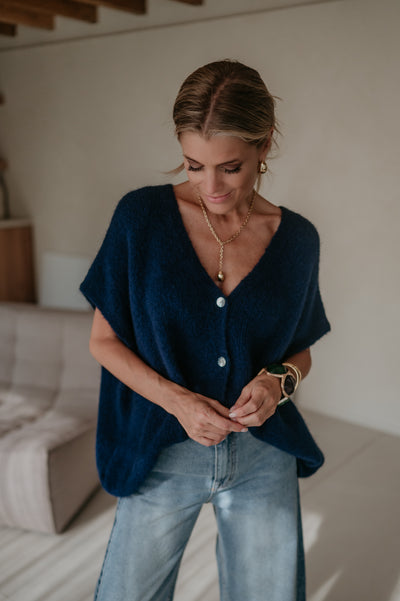 Impero knit I Blue