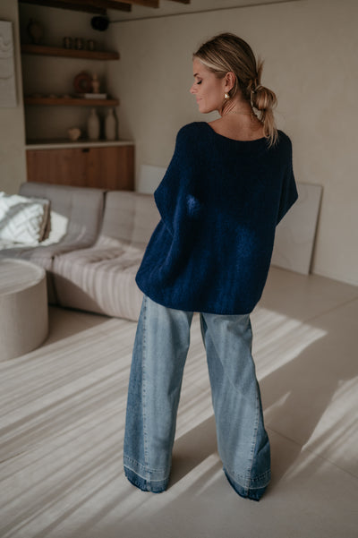 Impero knit I Blue