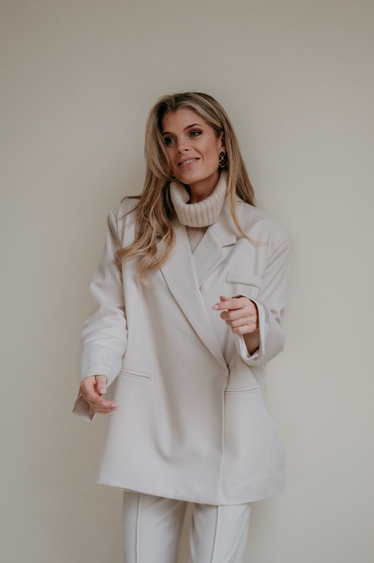 Rabbrivo blazer I Beige