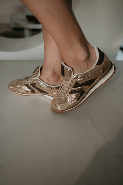 Vinola sneakers I Gold