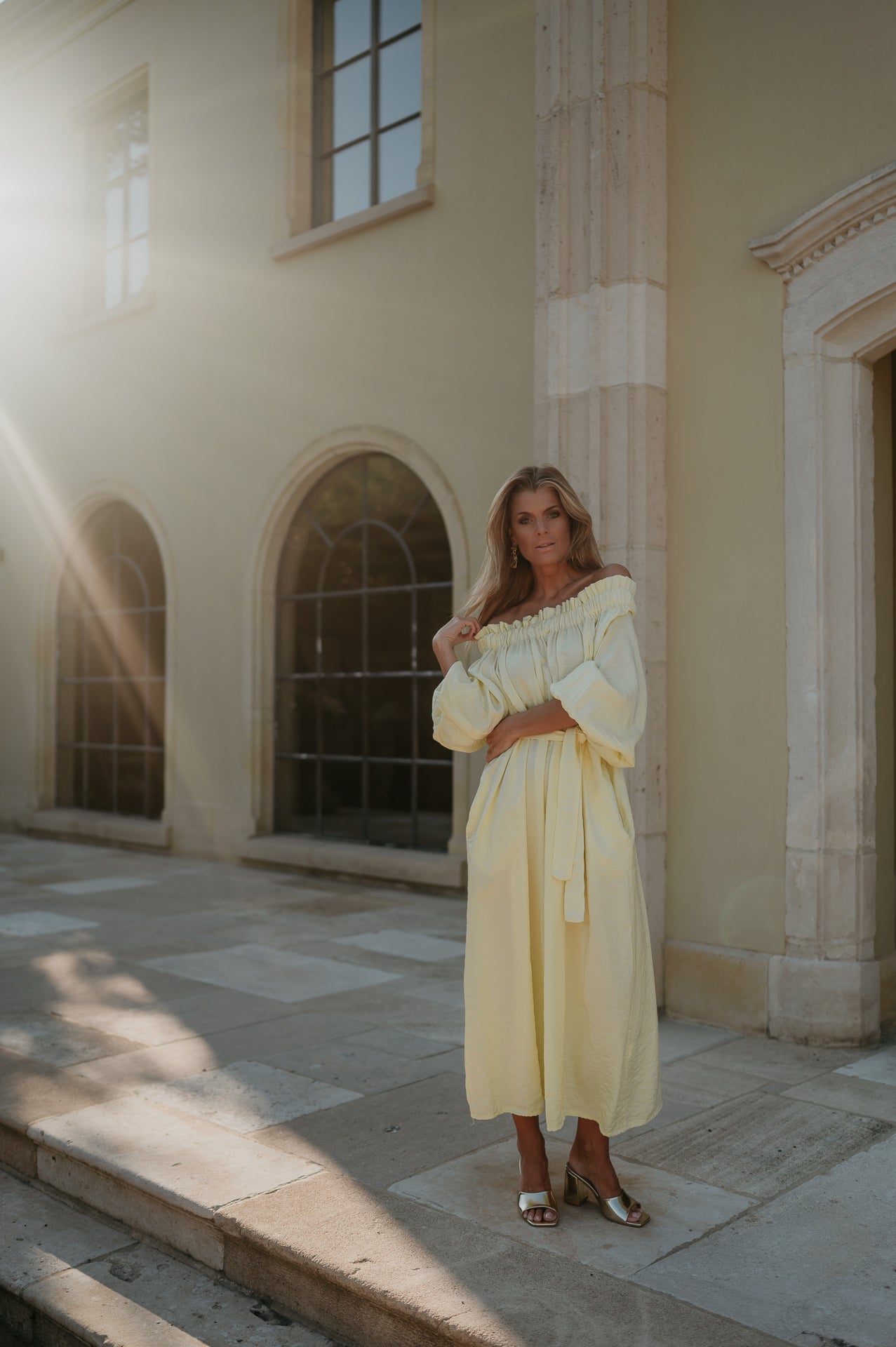 Gonfiare dress I Yellow