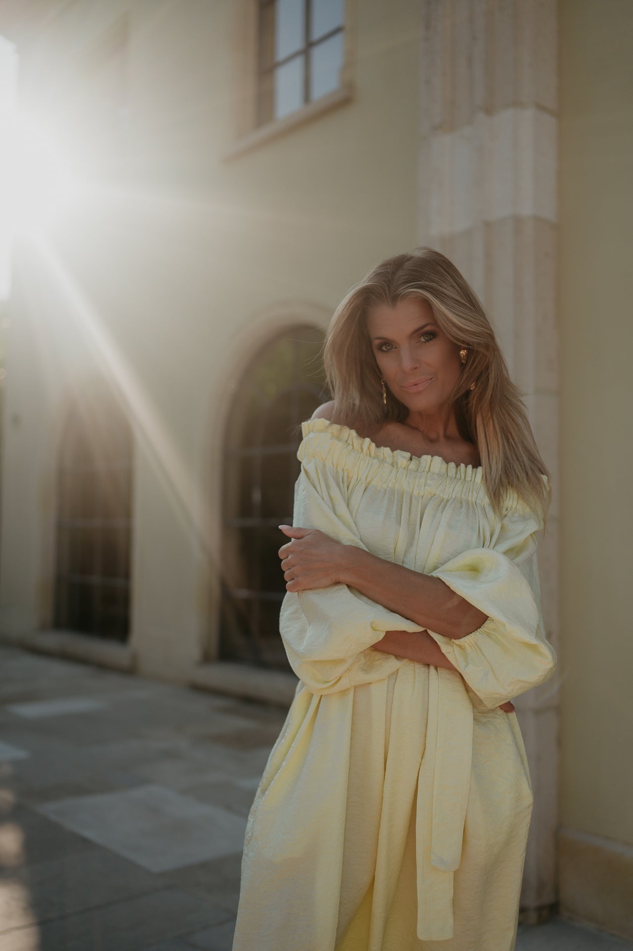 Gonfiare dress I Yellow