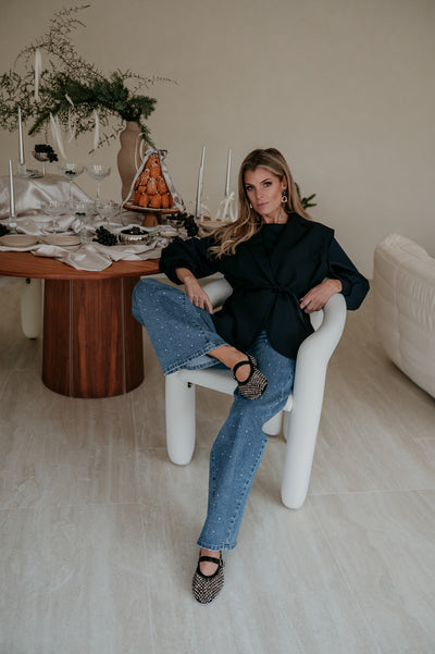 Trode blazer I Navy Blue