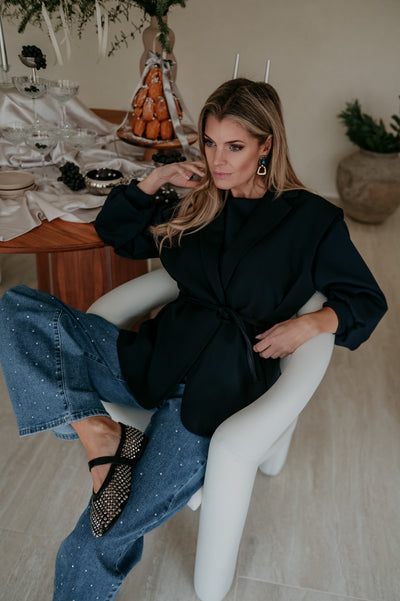 Trode blazer I Navy Blue