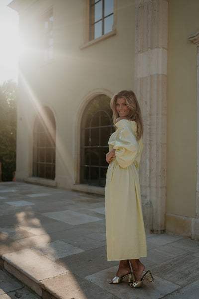Gonfiare dress I Yellow