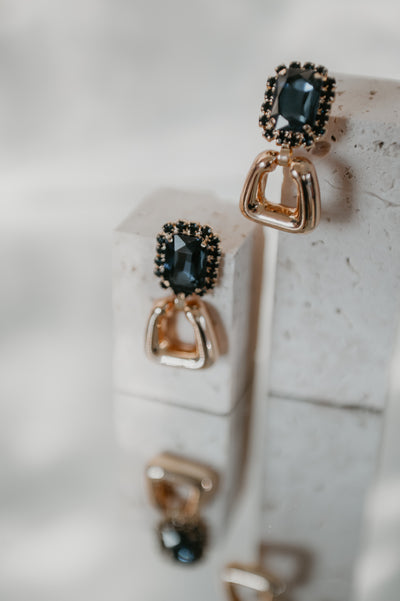 Truva earrings I Blue