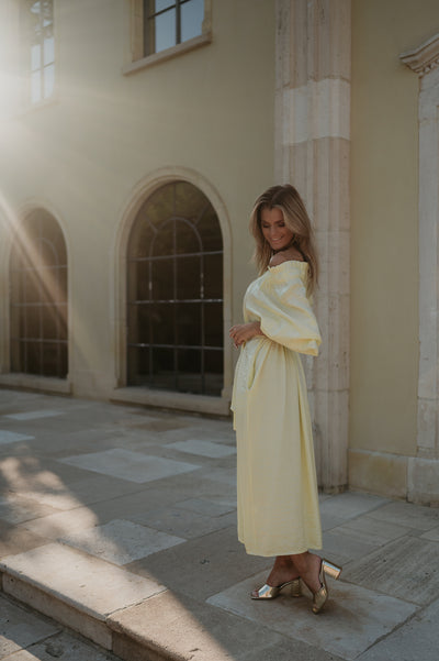 Gonfiare dress I Yellow