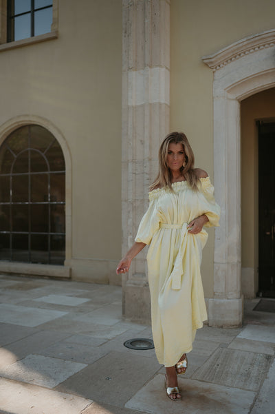 Gonfiare dress I Yellow