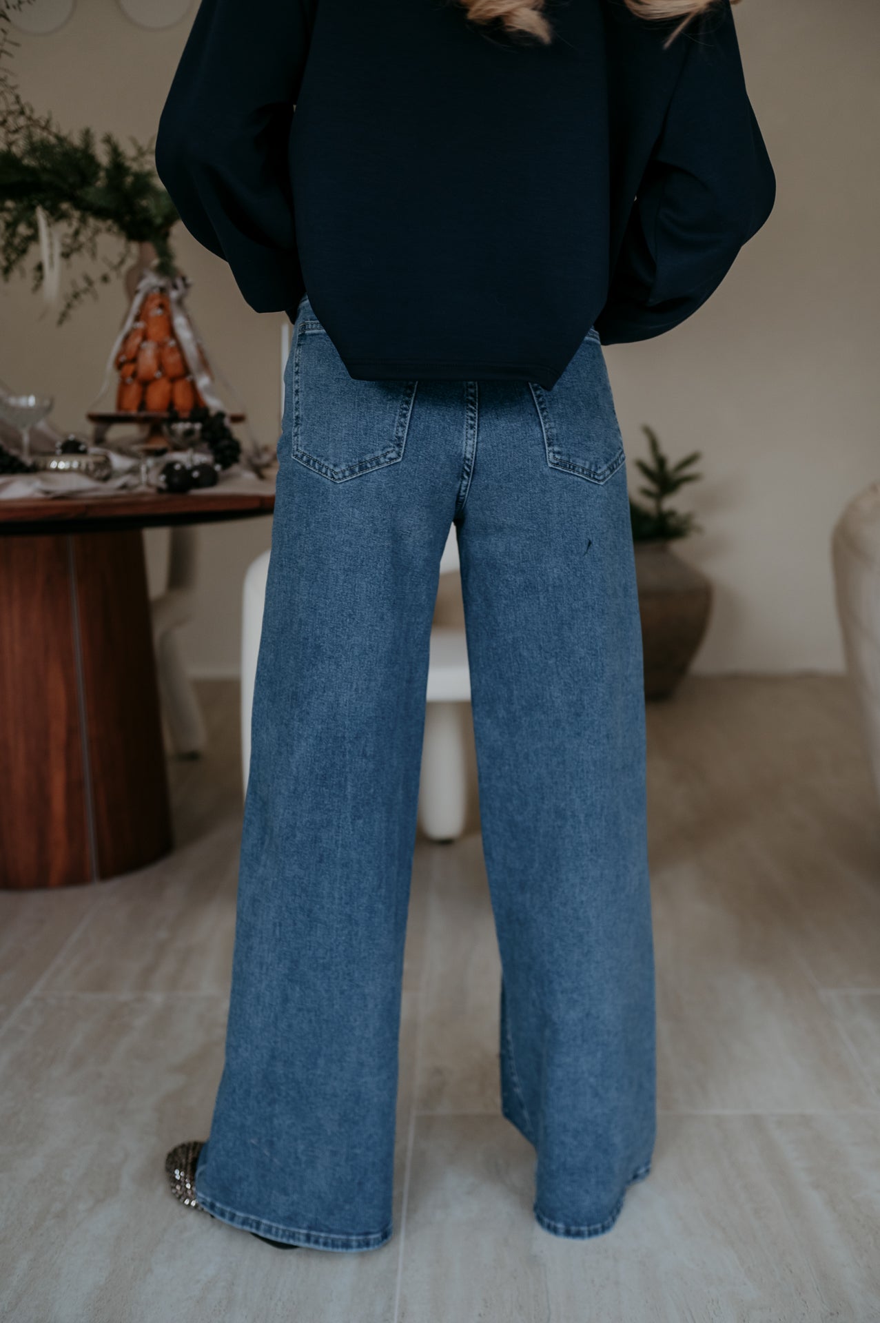 Cotto jeans I Blue Glitter