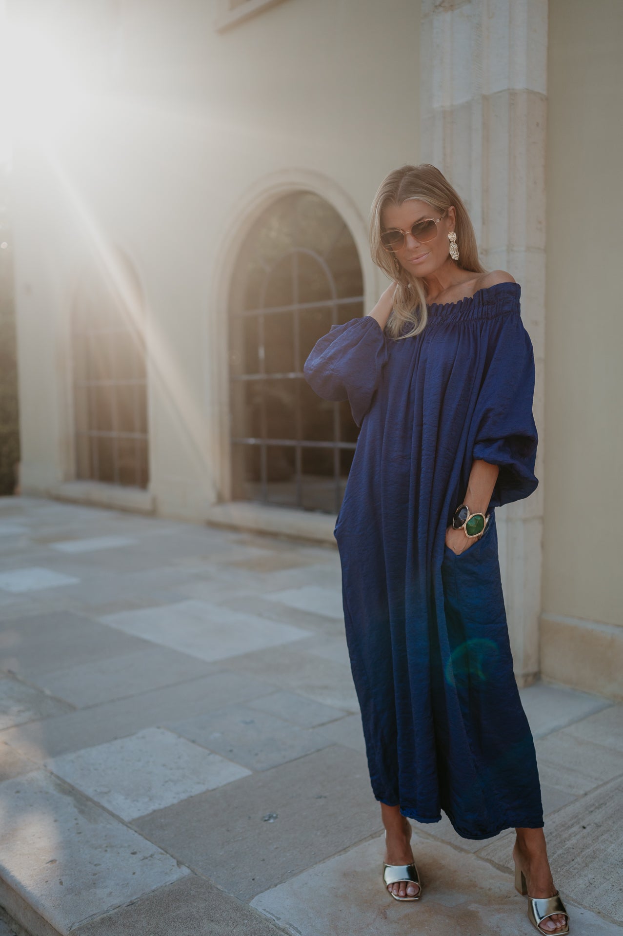 Gonfiare dress I Blue