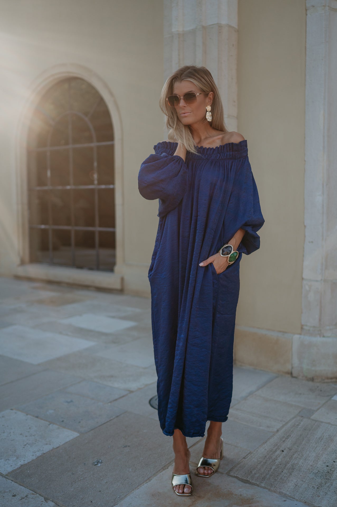Gonfiare dress I Blue
