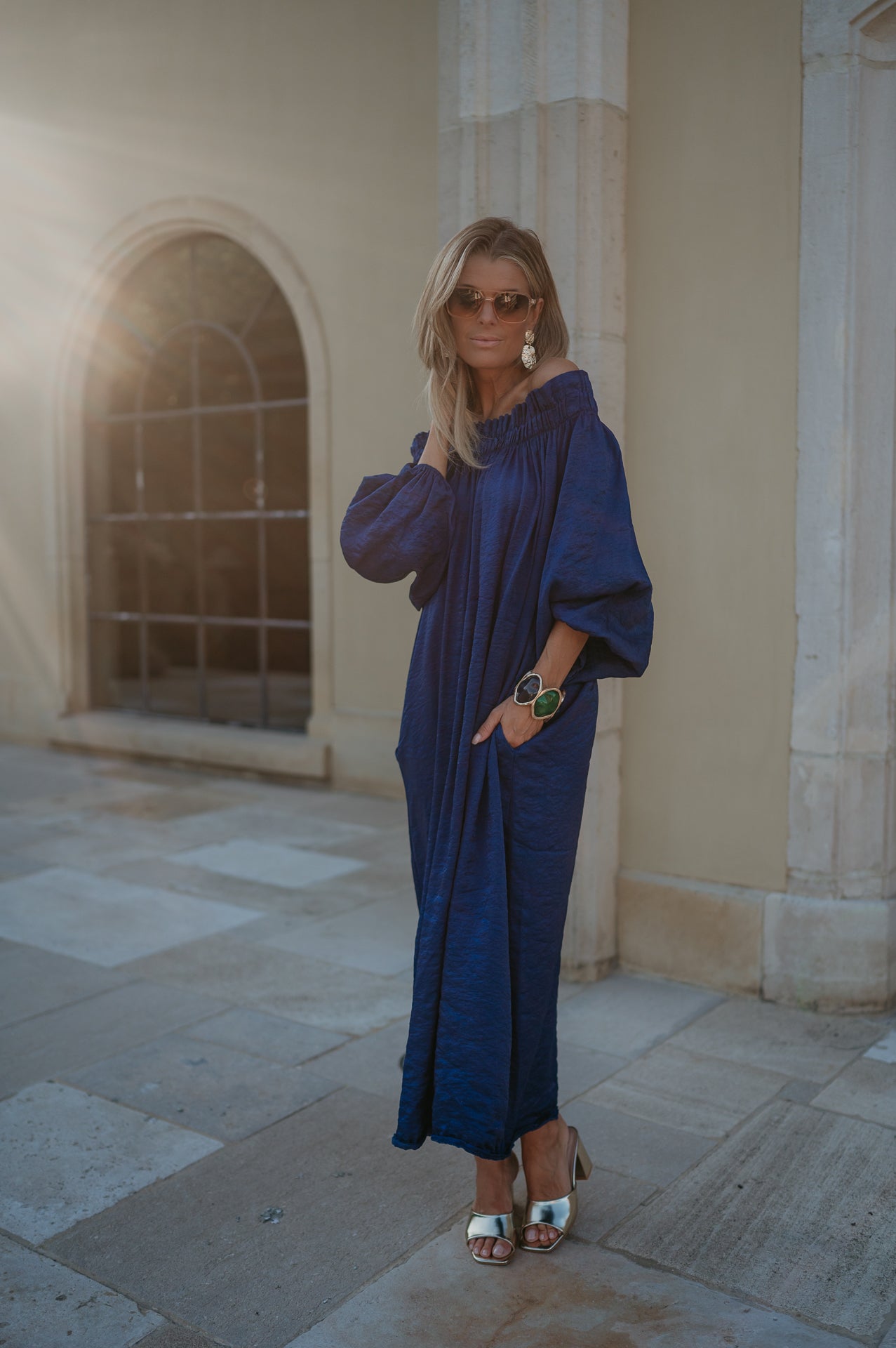 Gonfiare dress I Blue