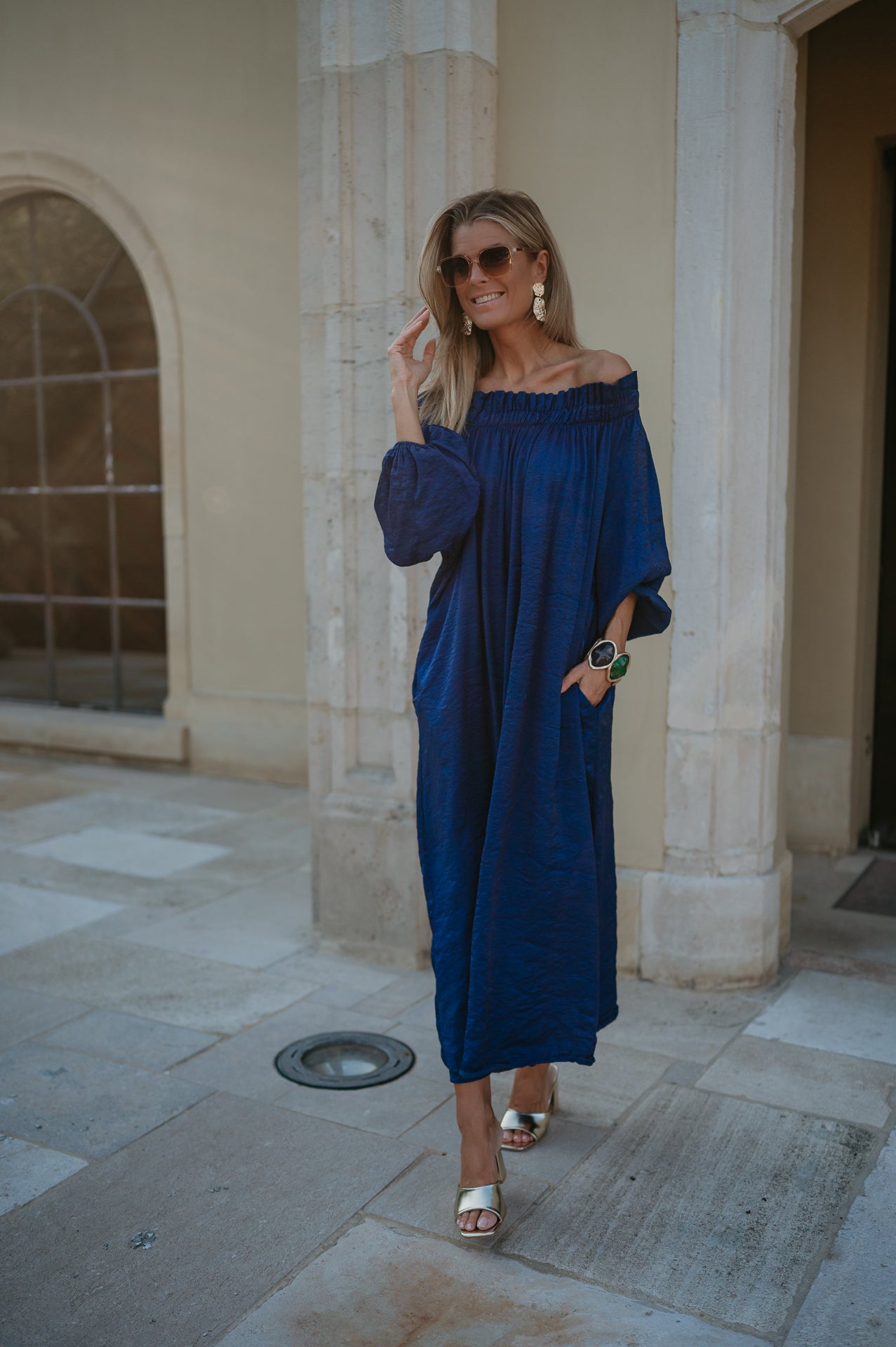 Gonfiare dress I Blue