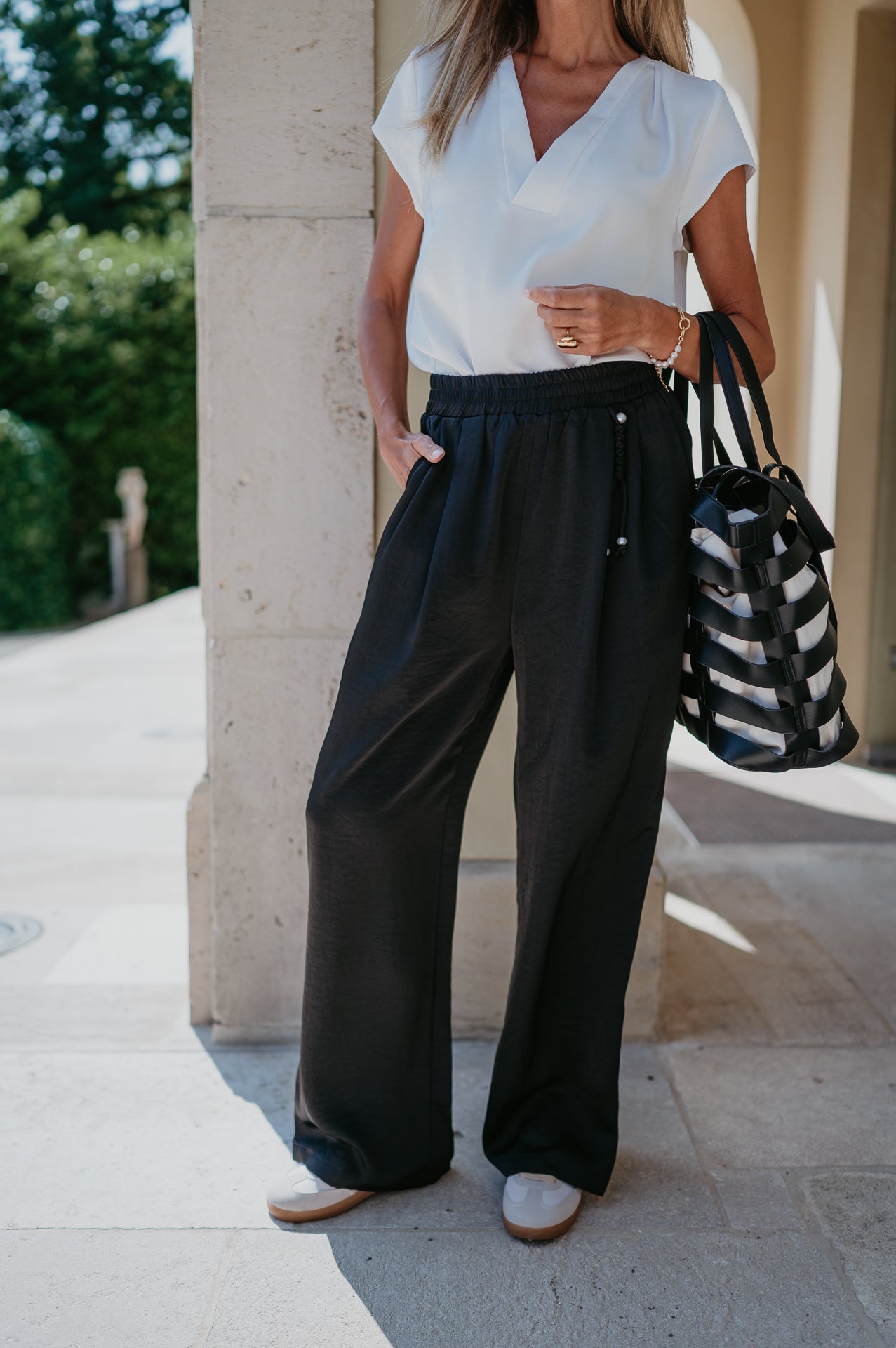 Raccolgo trousers I Black