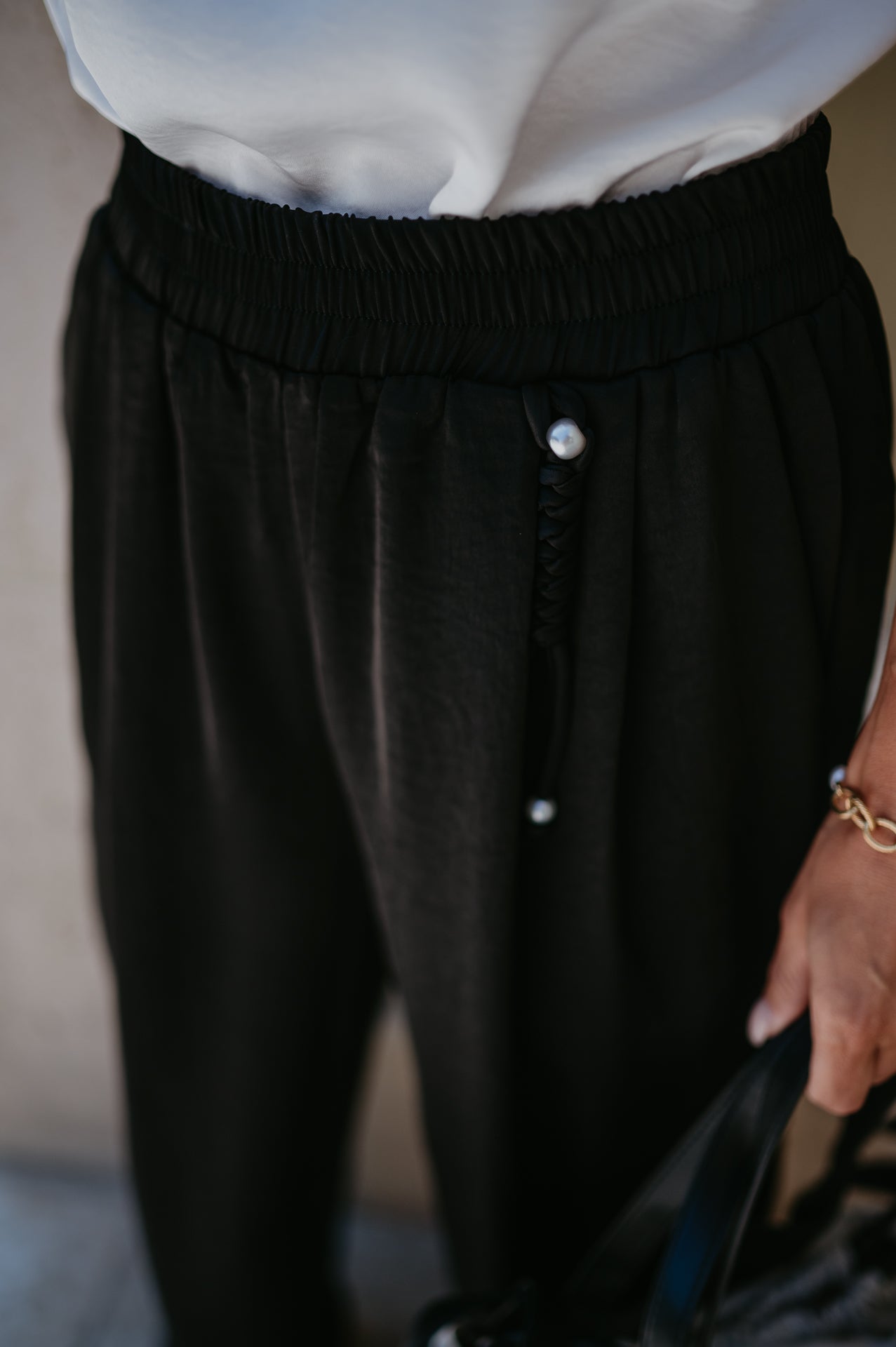 Raccolgo trousers I Black