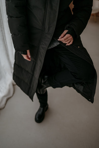 Affabile coat I Black