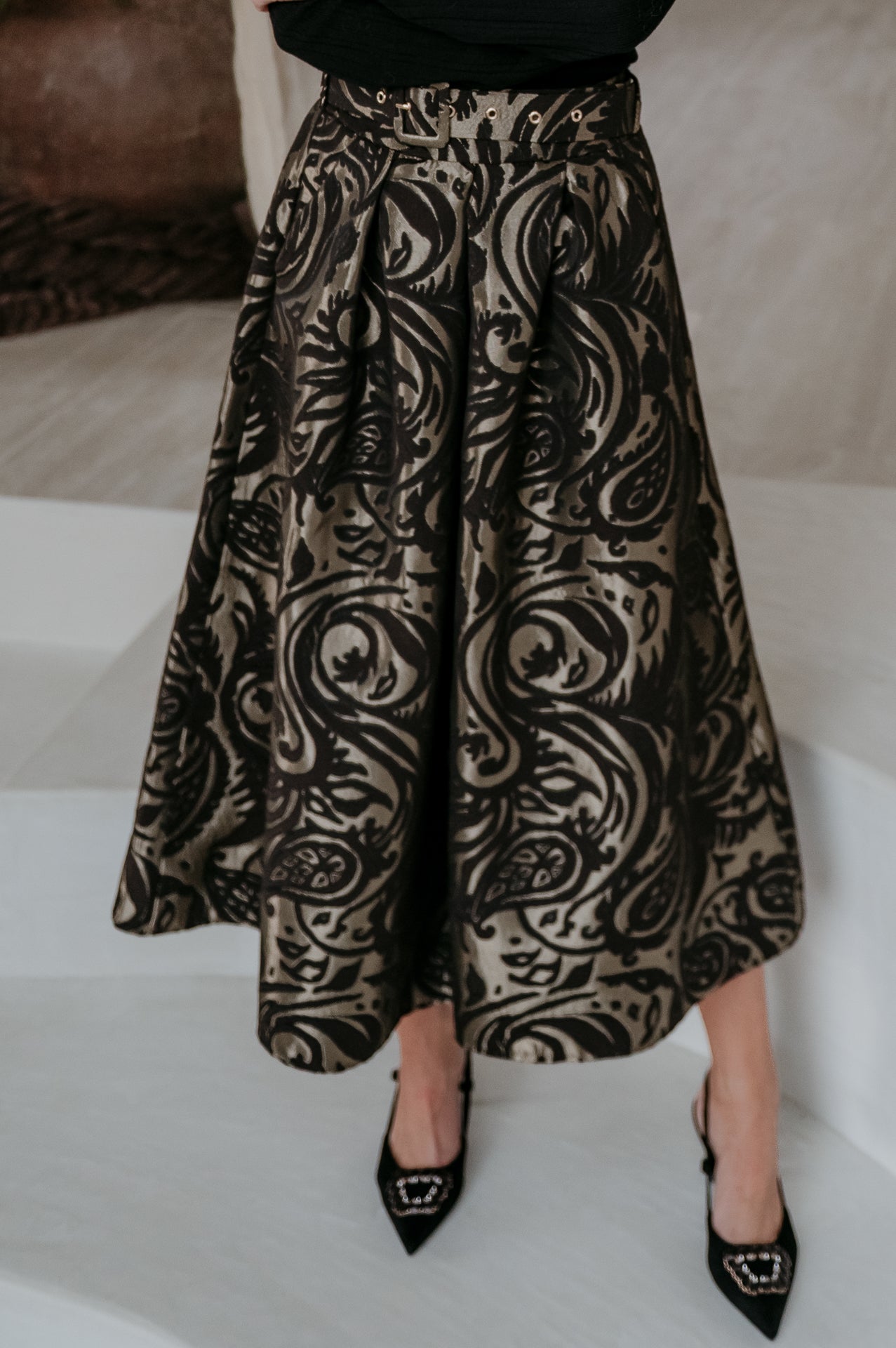 Duledo skirt I Black