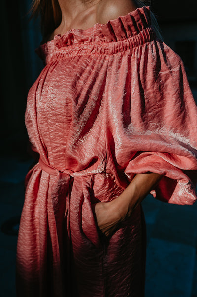 Gonfiare dress I Old Rose