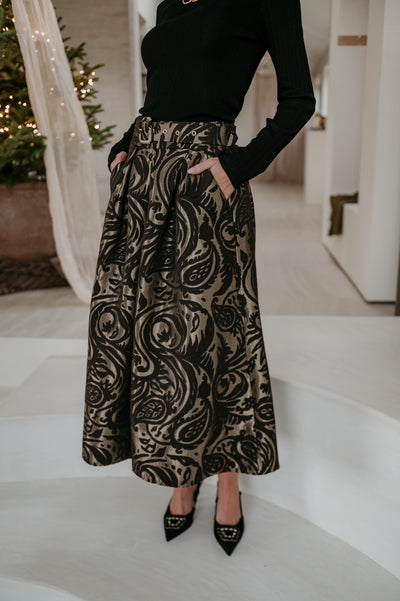 Duledo skirt I Black