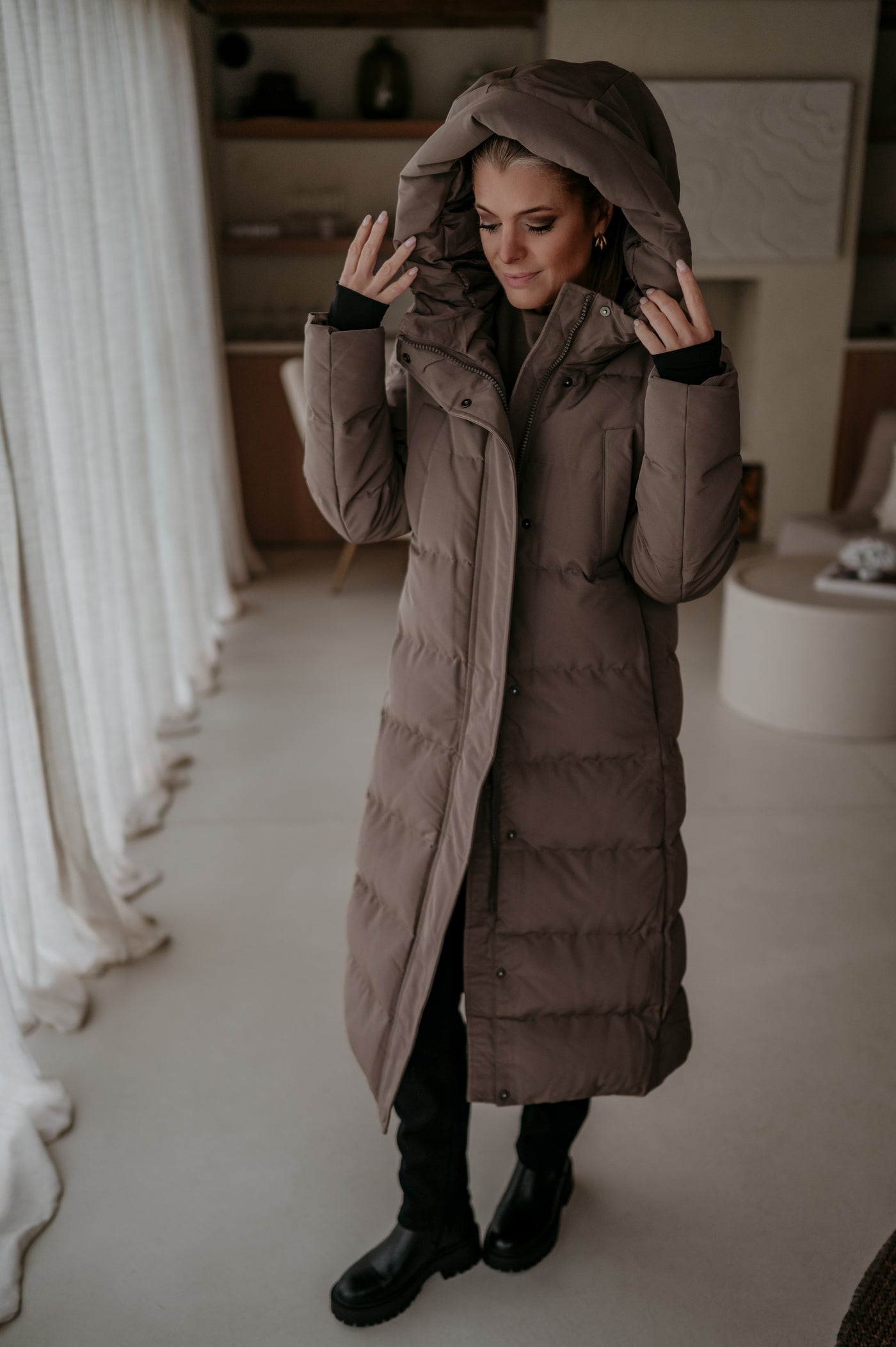 Affabile coat I Taupe