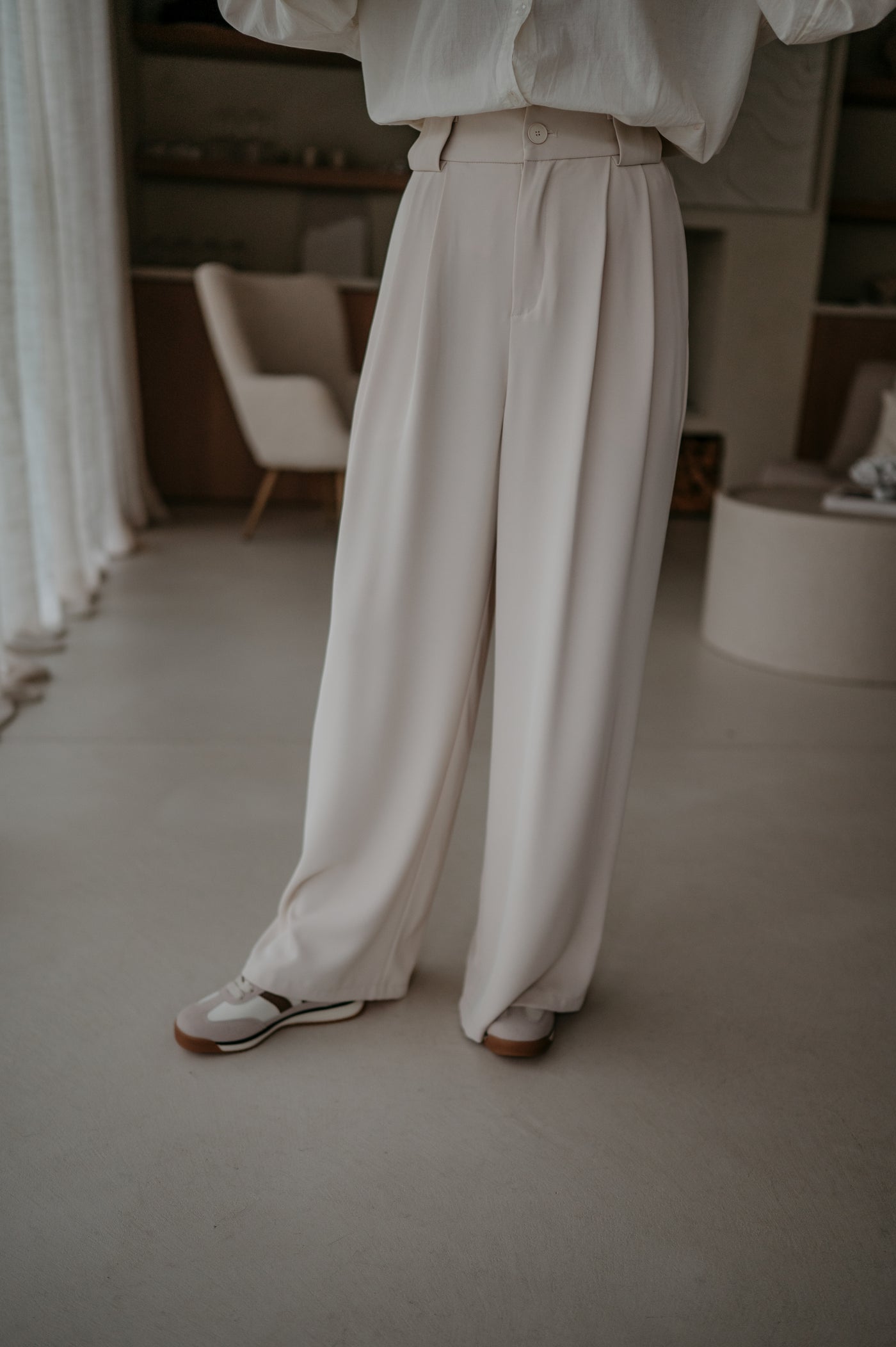 Fiaccola trousers I Beige